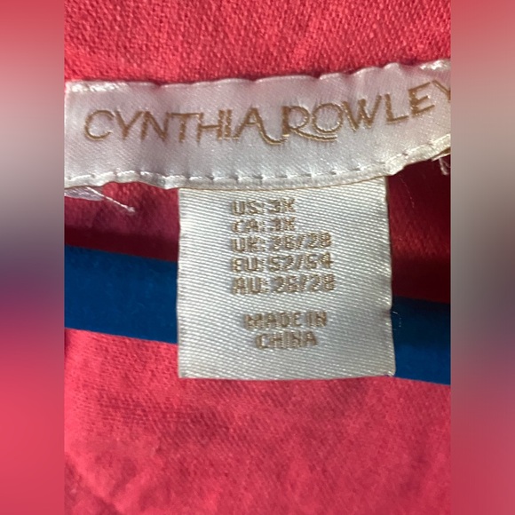 Cynthia Rowley 3X linen/Viscose dress - Picture 11 of 15